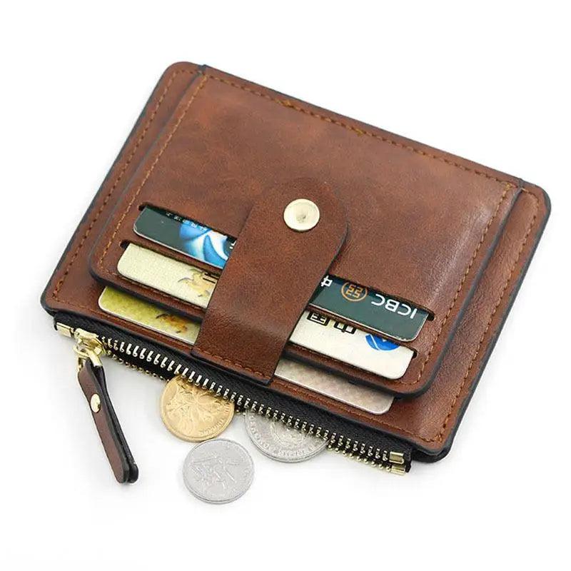 Carteira de Couro - COIN POCKET
