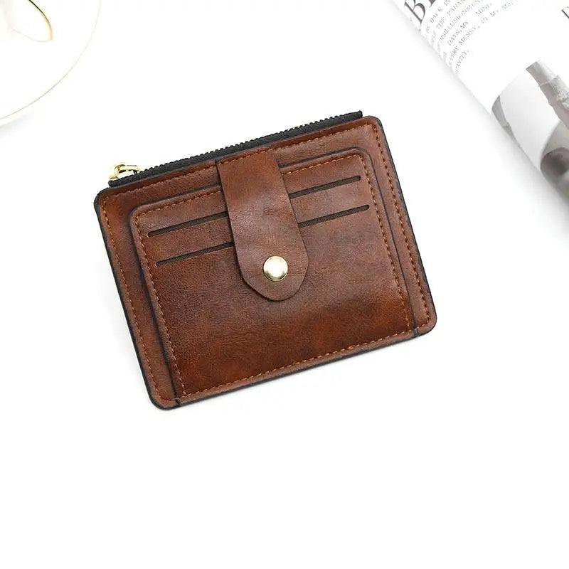 Carteira de Couro - COIN POCKET