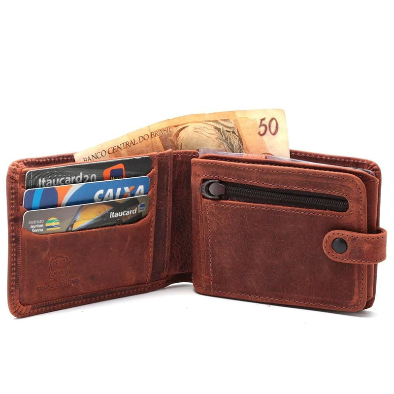 Carteira de couro - VINTAGE BOX